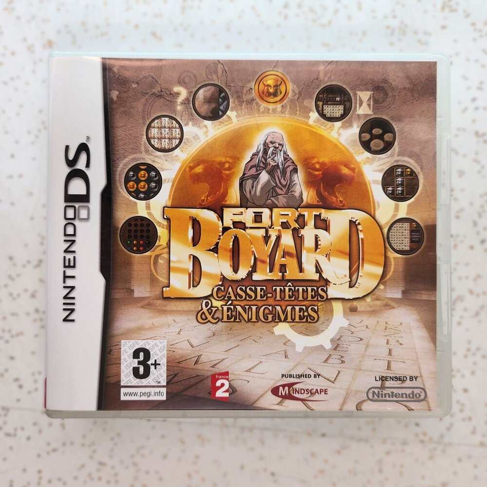Fort Boyard French Edition for Nintendo DS CIB